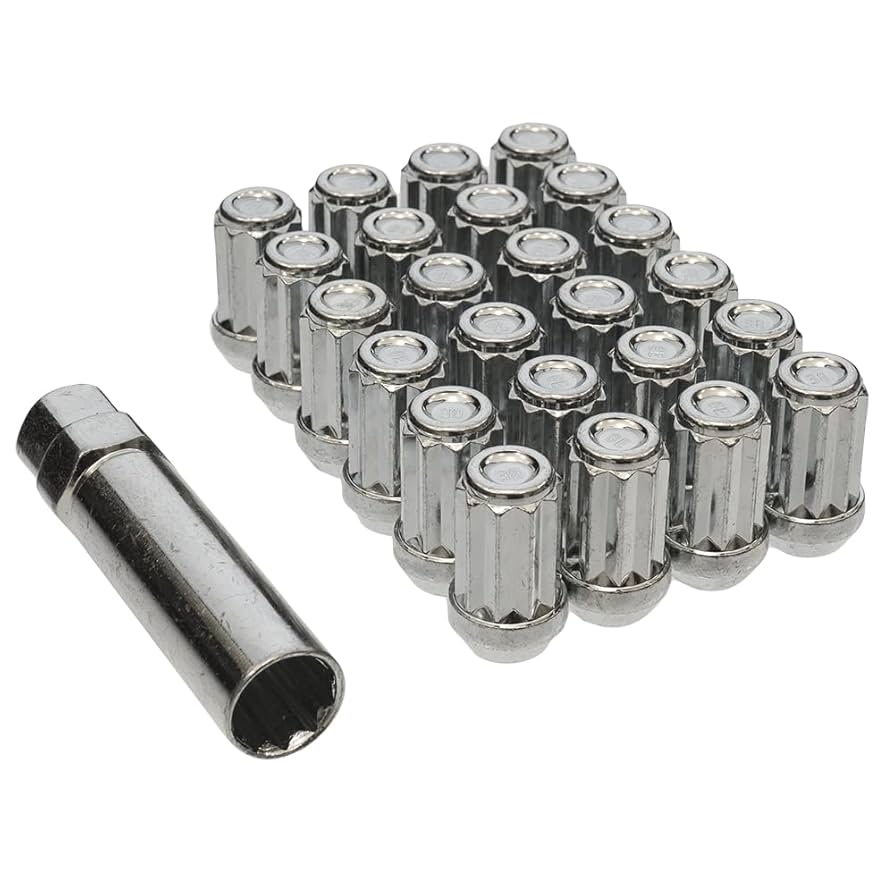 ●GINOC. Bolt Hex Head Flange Fuji Style Metal Locking Nuts